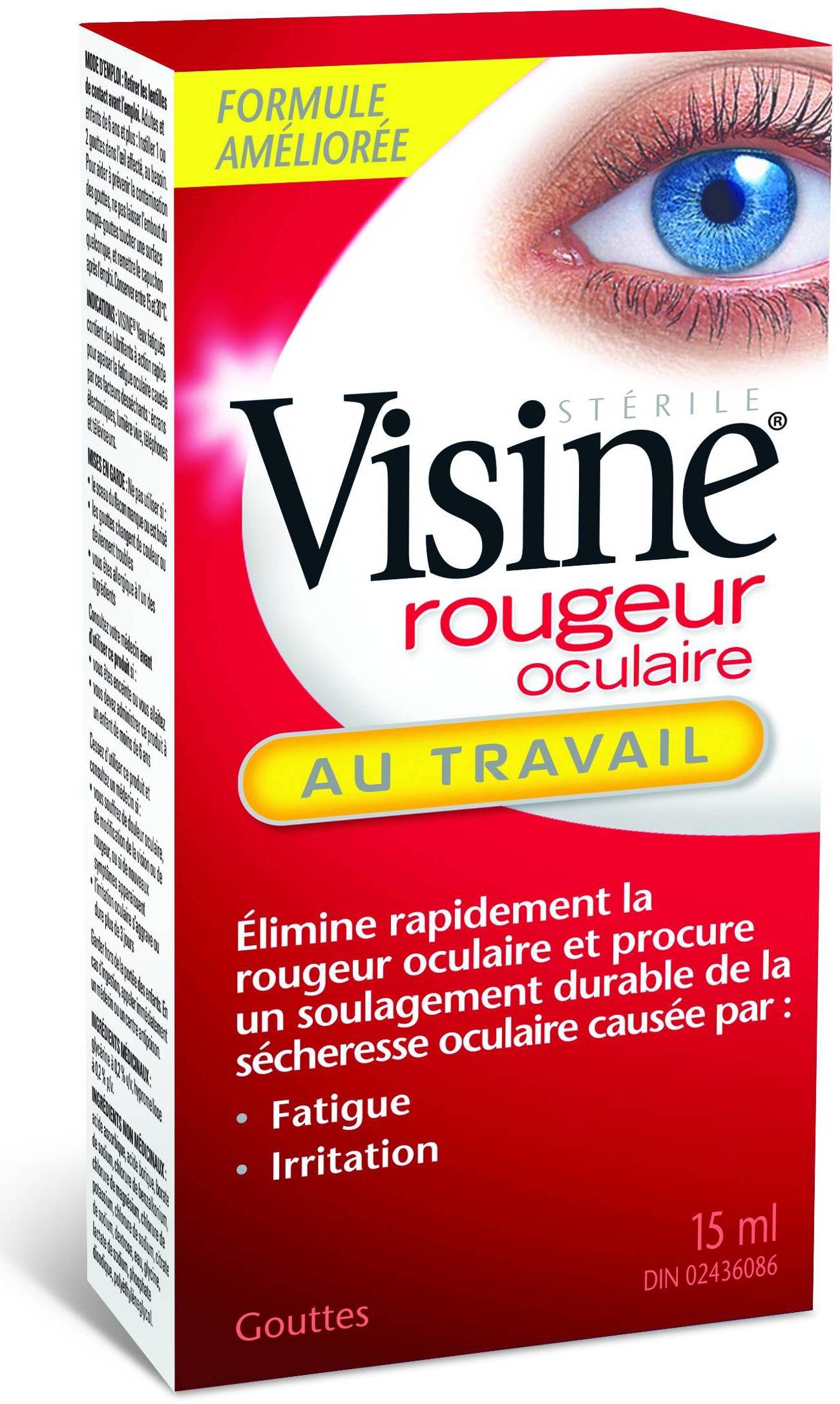 Validation Descriptive Luxury VISINE® pour la rougeur oculaire – Au travail | VISINE®