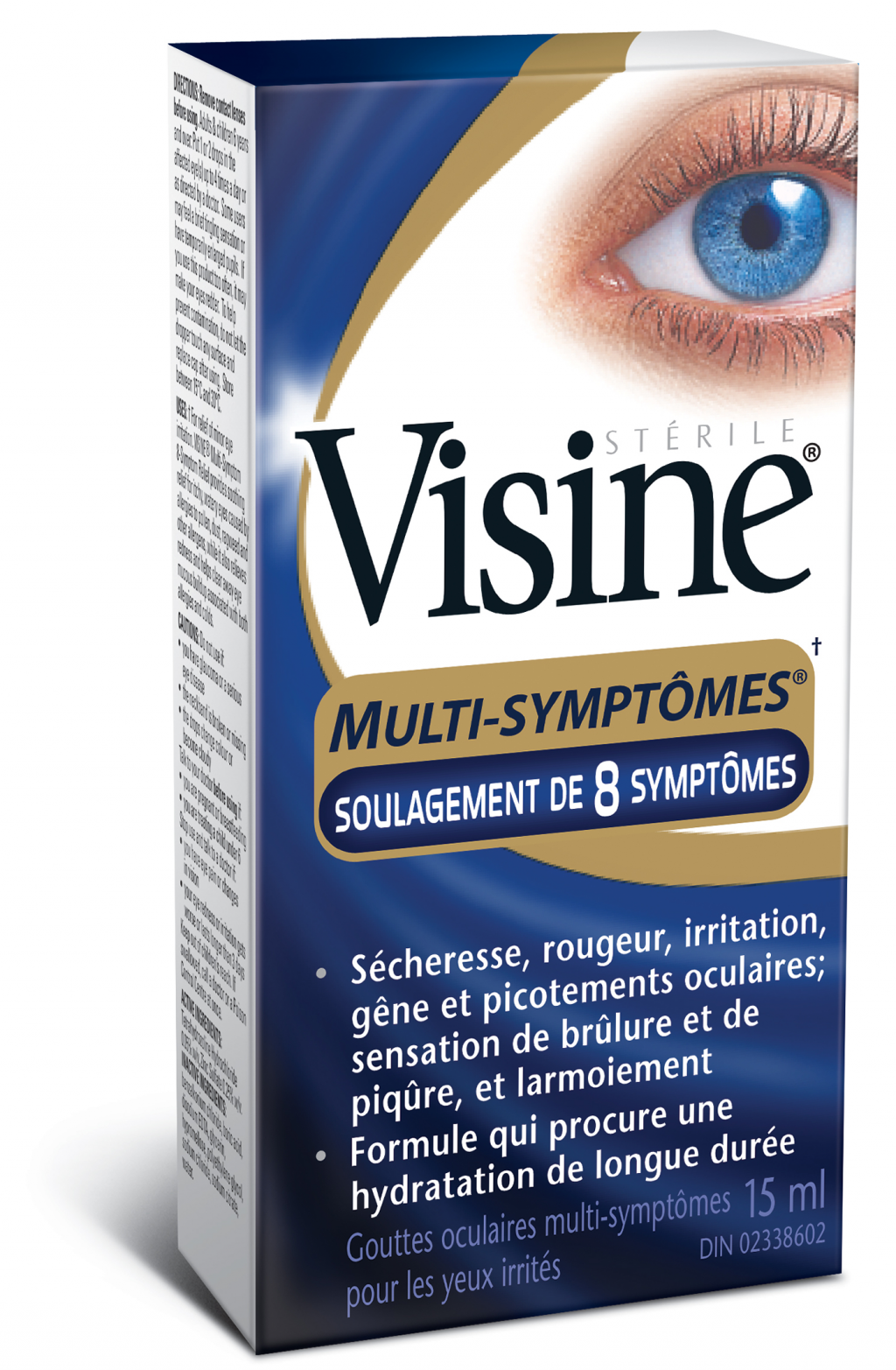VISINE® Multi-symptômes  Soulagement de 8 symptômes